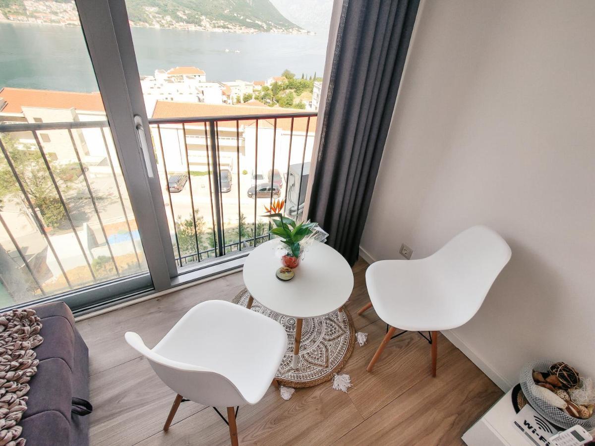 Brand New Studio With Panorama View Kotor Extérieur photo