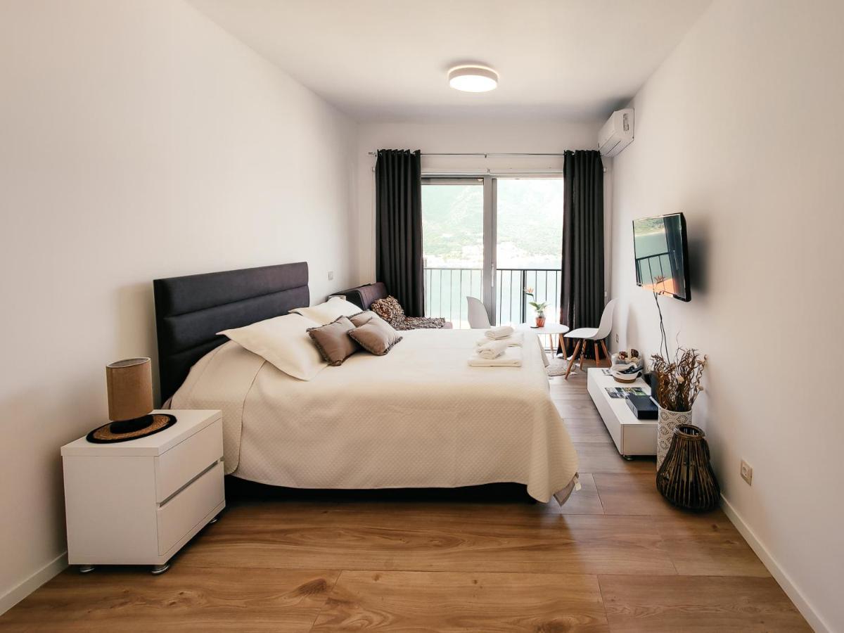 Brand New Studio With Panorama View Kotor Extérieur photo
